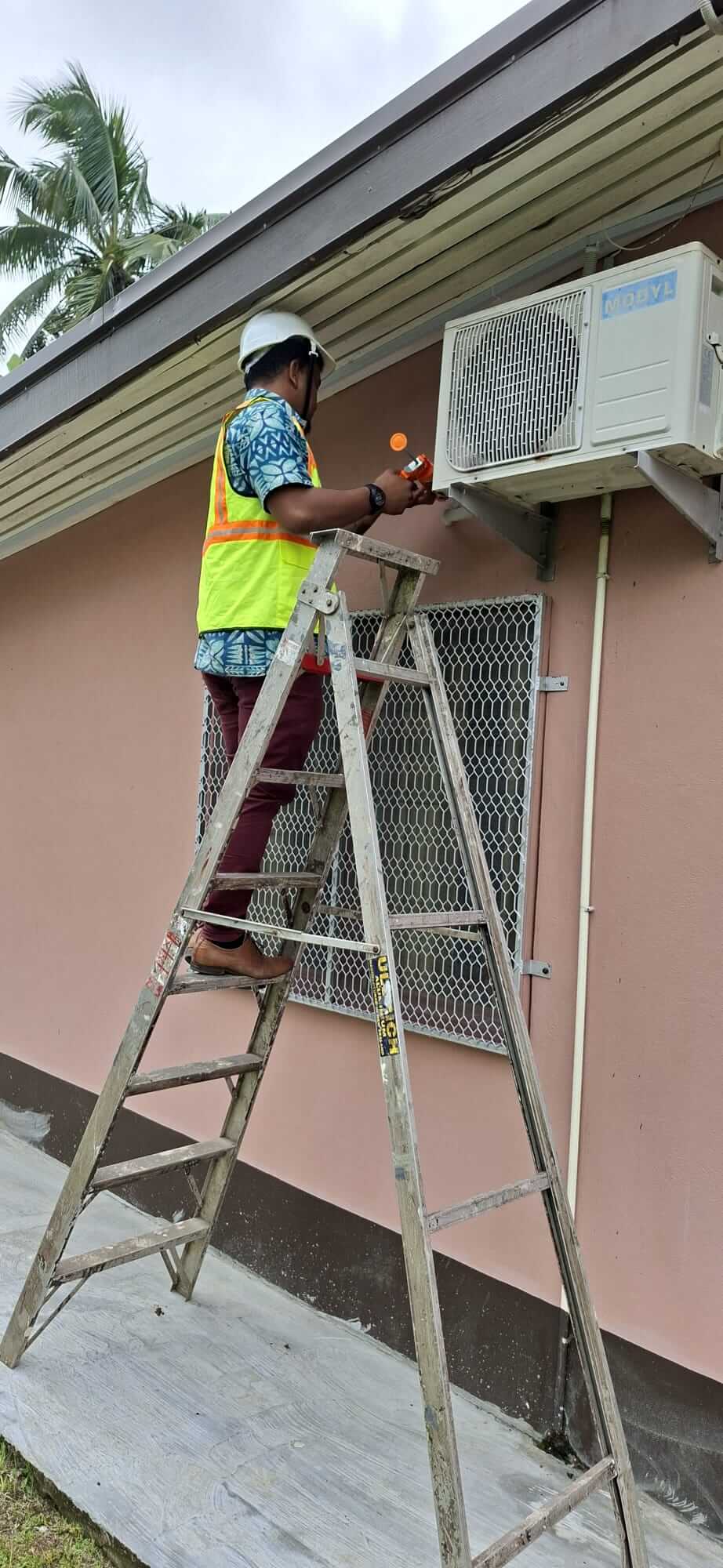 Secure mounting and wiring of security cameras in Fiji