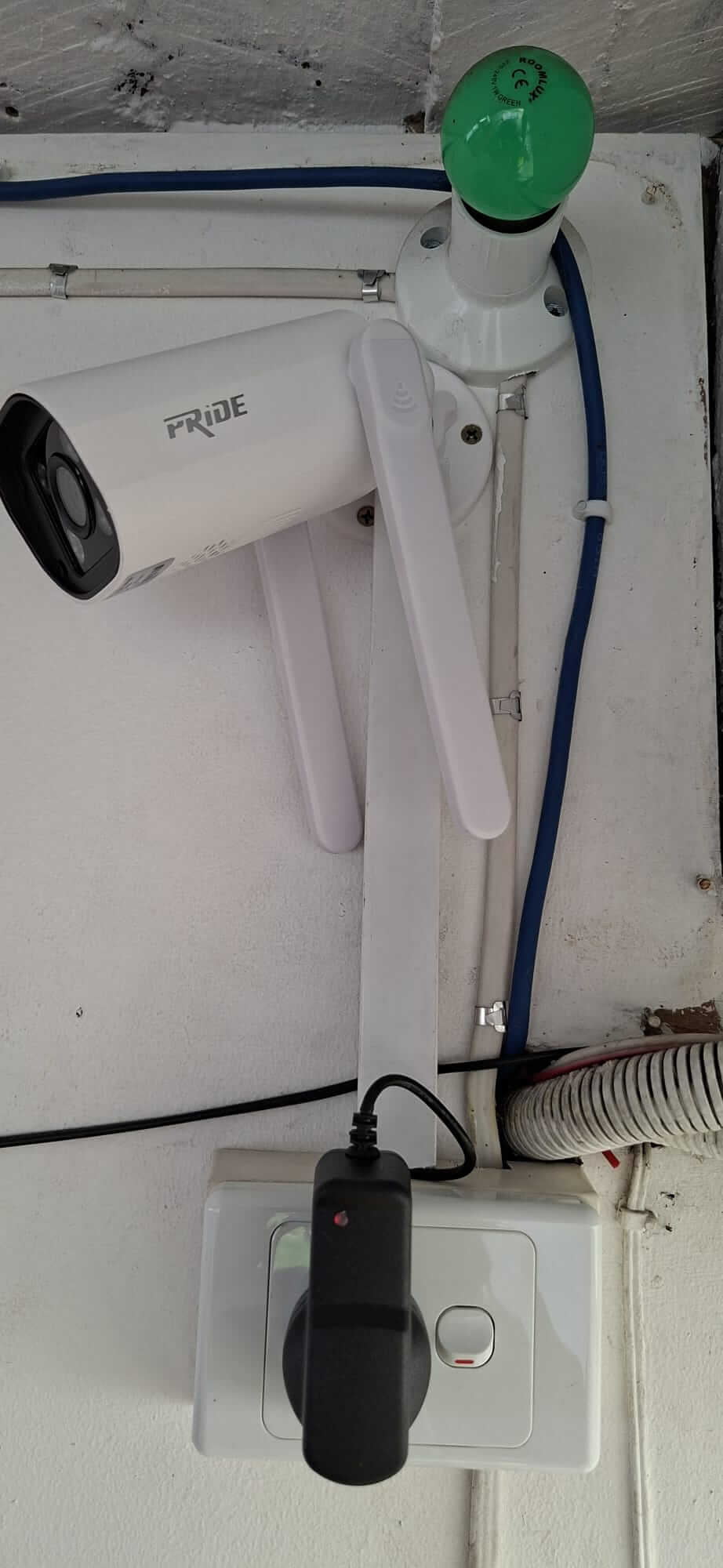 Mobile app configuration for CCTV system